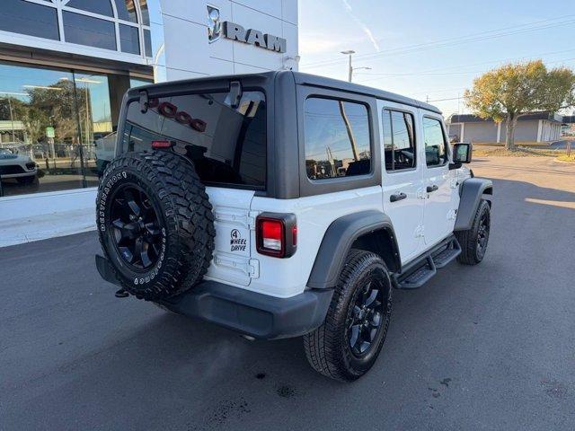 used 2021 Jeep Wrangler Unlimited car, priced at $20,593
