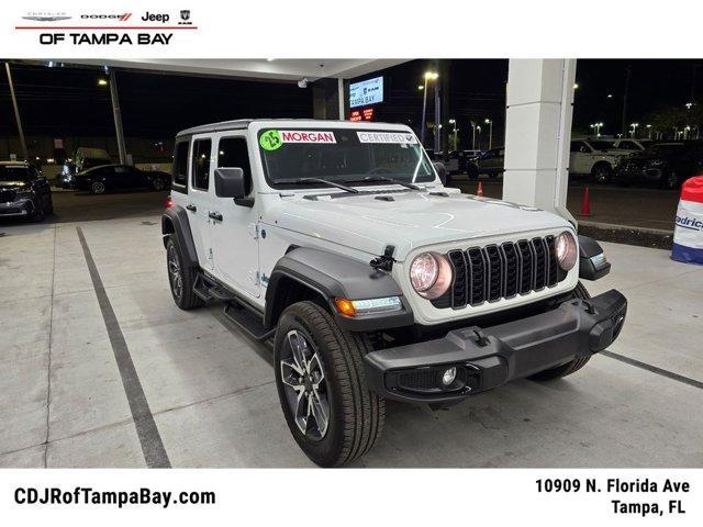 used 2025 Jeep Wrangler 4xe car, priced at $34,692