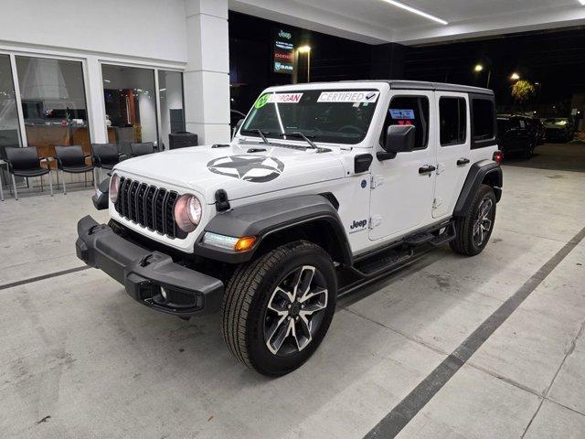 used 2025 Jeep Wrangler 4xe car, priced at $34,692