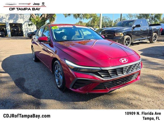 used 2024 Hyundai ELANTRA HEV car, priced at $19,993