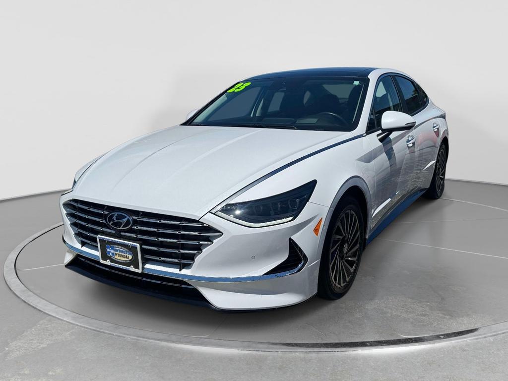 used 2023 Hyundai Sonata Hybrid car, priced at $26,997