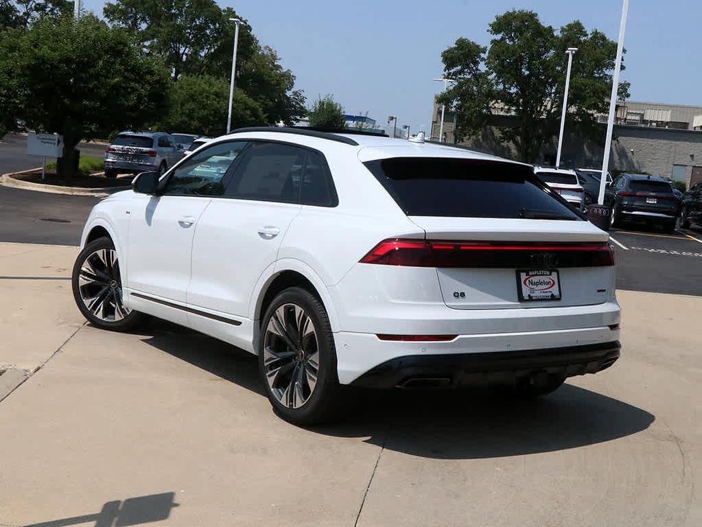 new 2025 Audi Q8 car, priced at $79,372