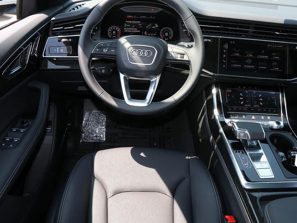 new 2025 Audi Q8 car, priced at $79,372