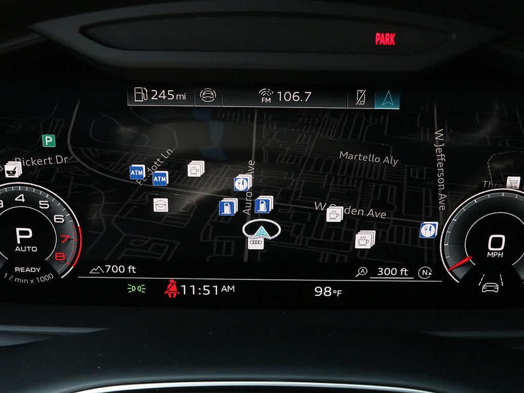 new 2025 Audi Q8 car, priced at $79,372