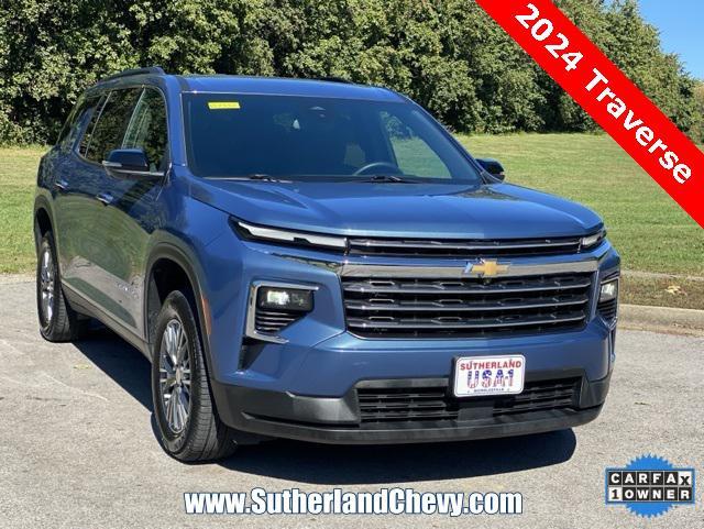 used 2024 Chevrolet Traverse car, priced at $34,198