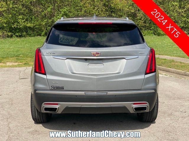 used 2024 Cadillac XT5 car, priced at $33,458