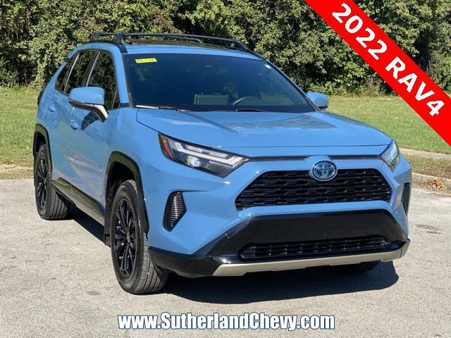 used 2022 Toyota RAV4 Hybrid car, priced at $26,698