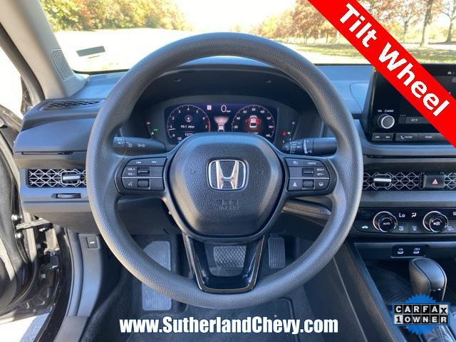 used 2024 Honda Accord car, priced at $22,498