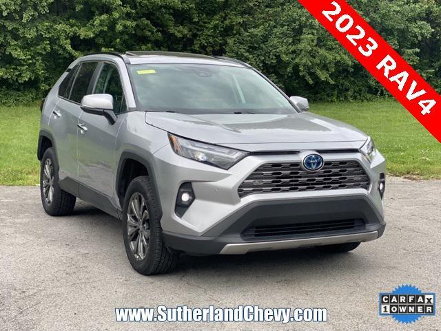 used 2023 Toyota RAV4 Hybrid car, priced at $28,938
