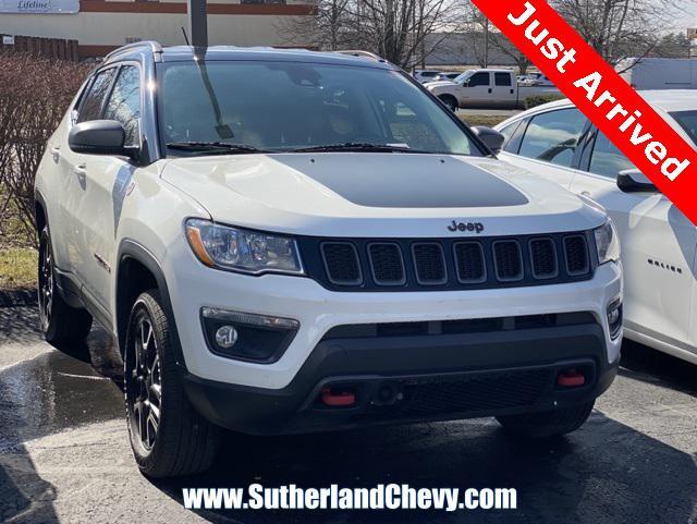 used 2021 Jeep Compass car, priced at $17,998