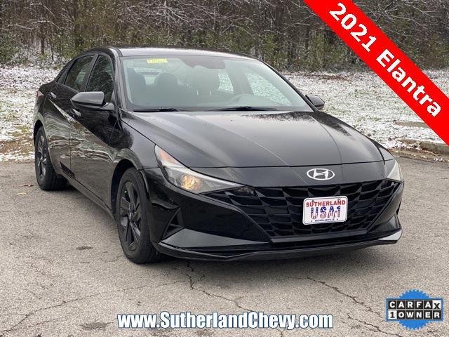 used 2021 Hyundai Elantra car, priced at $14,698