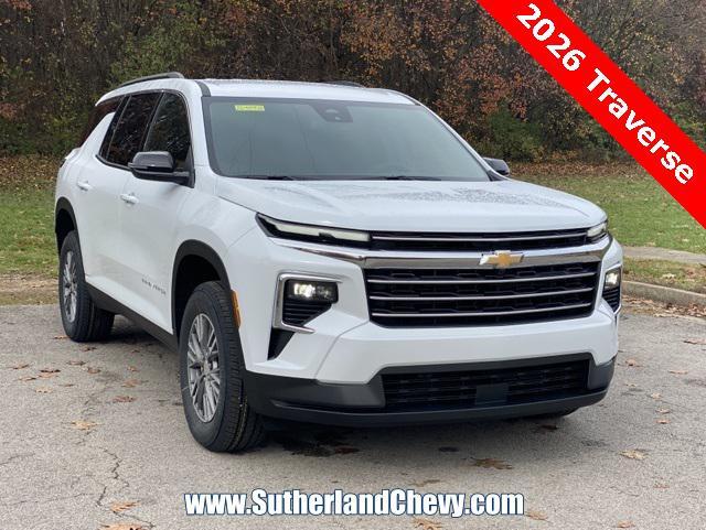 new 2026 Chevrolet Traverse car, priced at $45,730