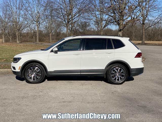 used 2021 Volkswagen Tiguan car, priced at $14,698