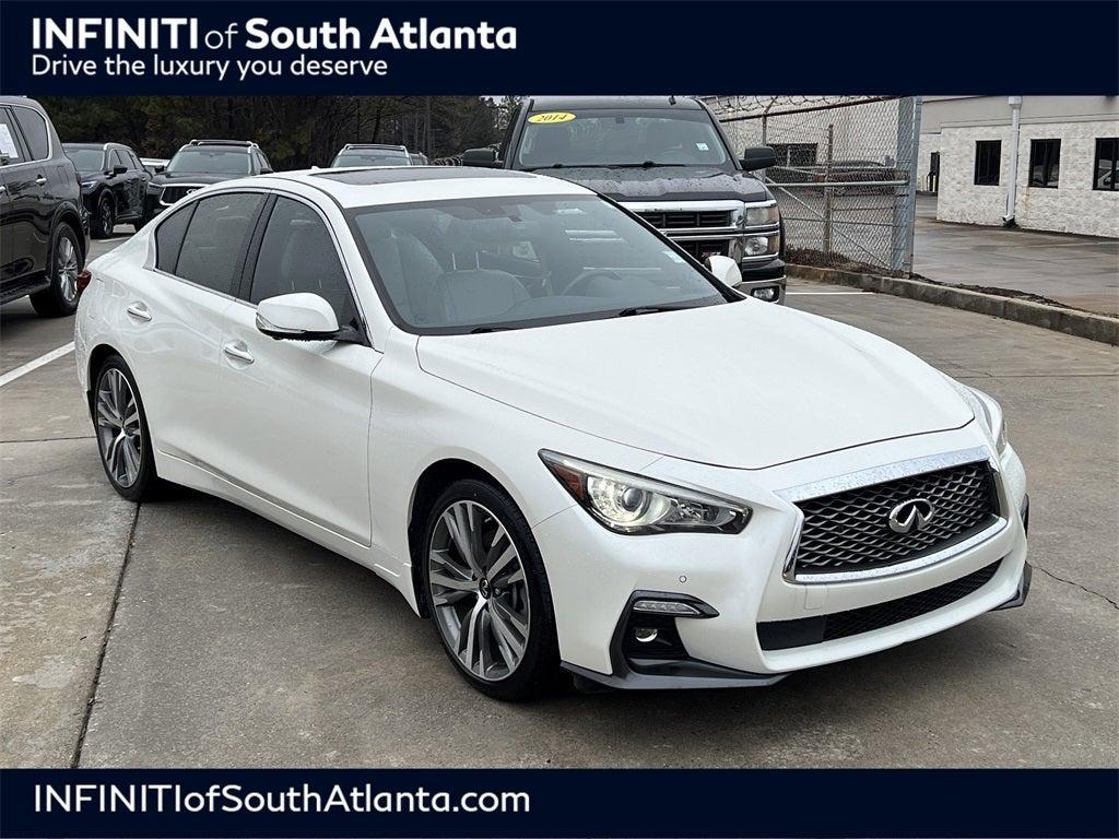 used 2021 INFINITI Q50 car, priced at $24,483