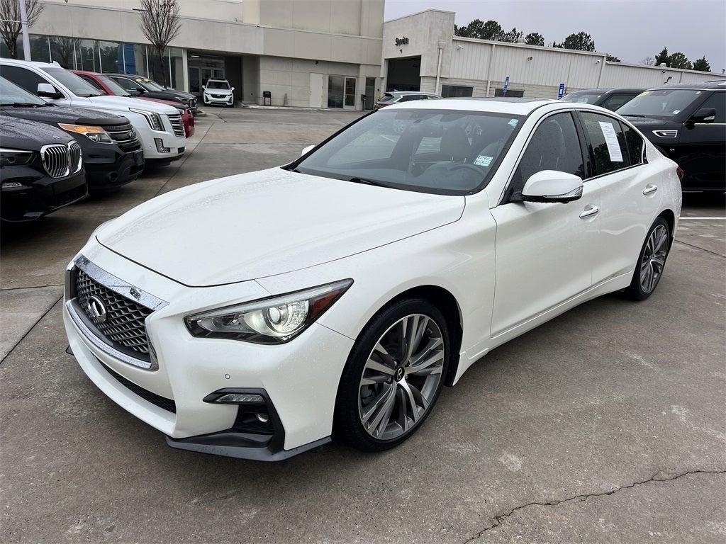 used 2021 INFINITI Q50 car, priced at $24,483
