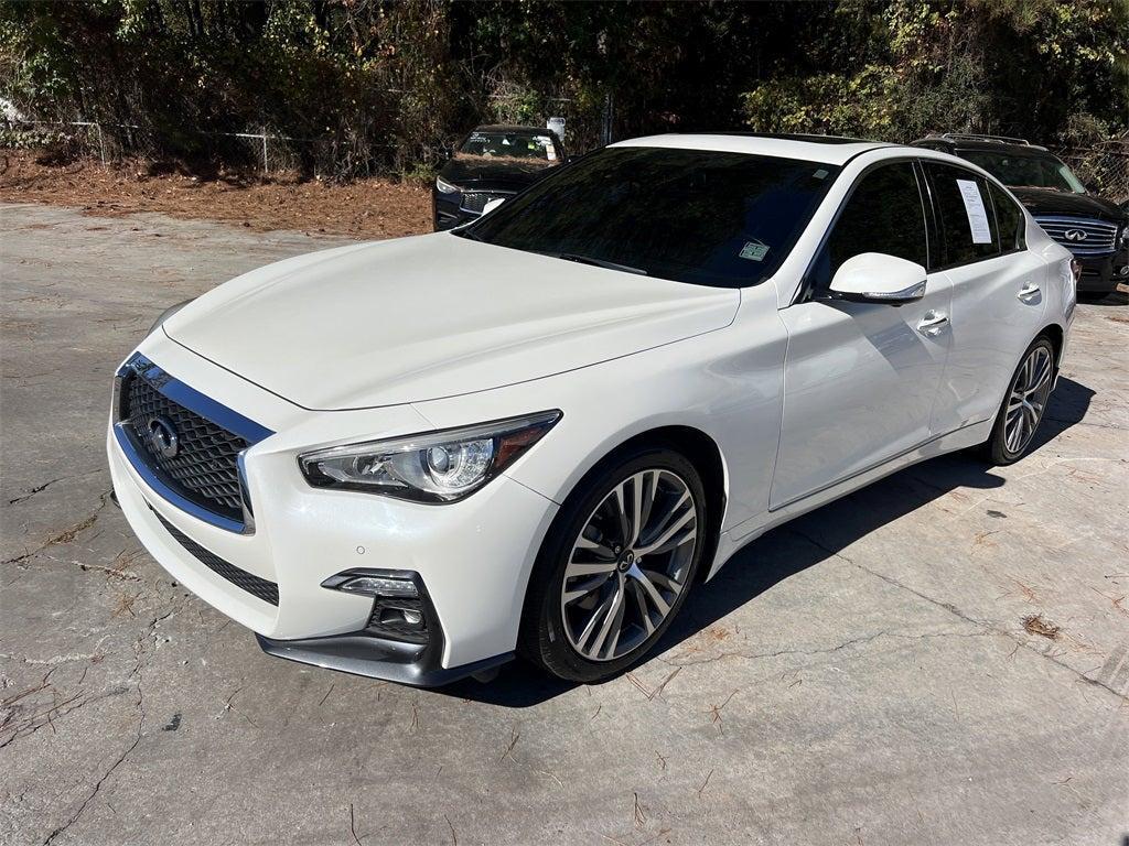 used 2022 INFINITI Q50 car, priced at $28,270