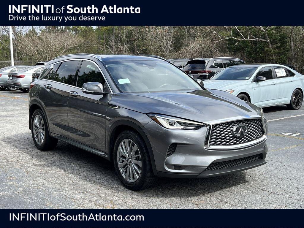 used 2025 INFINITI QX50 car, priced at $34,997