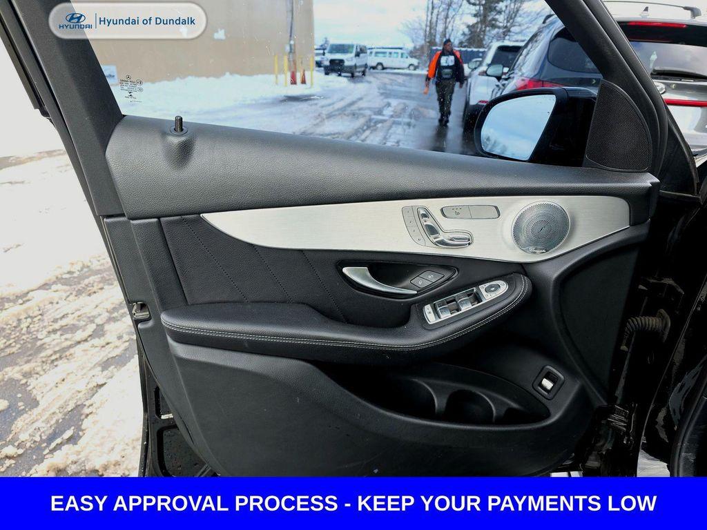 used 2019 Mercedes-Benz GLC 300 car, priced at $17,500