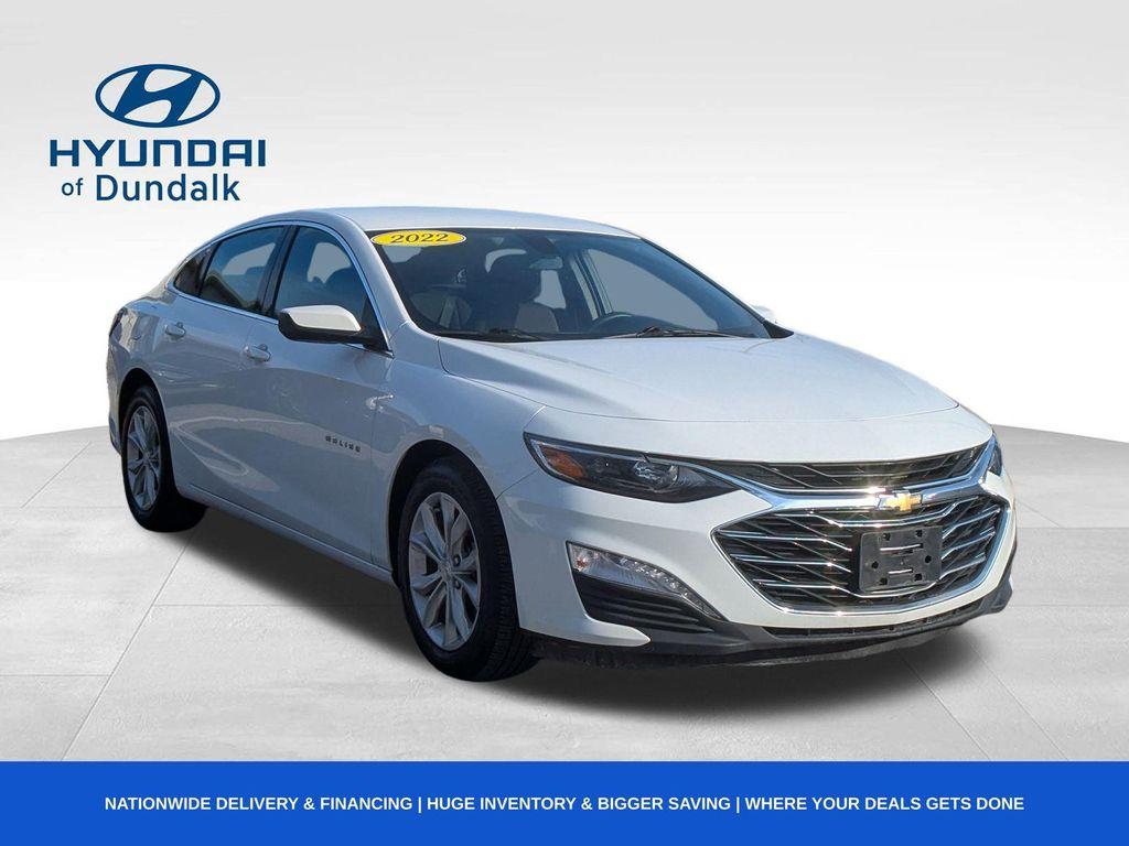 used 2022 Chevrolet Malibu car, priced at $13,000