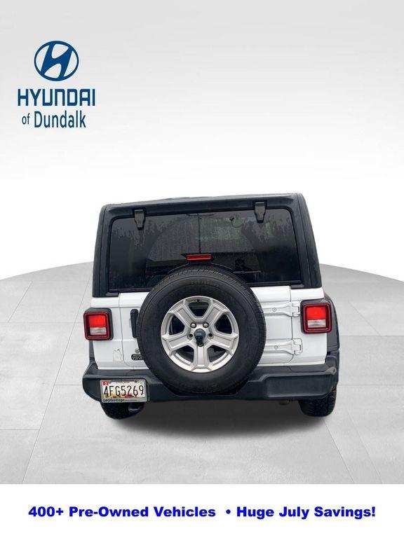 used 2020 Jeep Wrangler Unlimited car, priced at $20,549