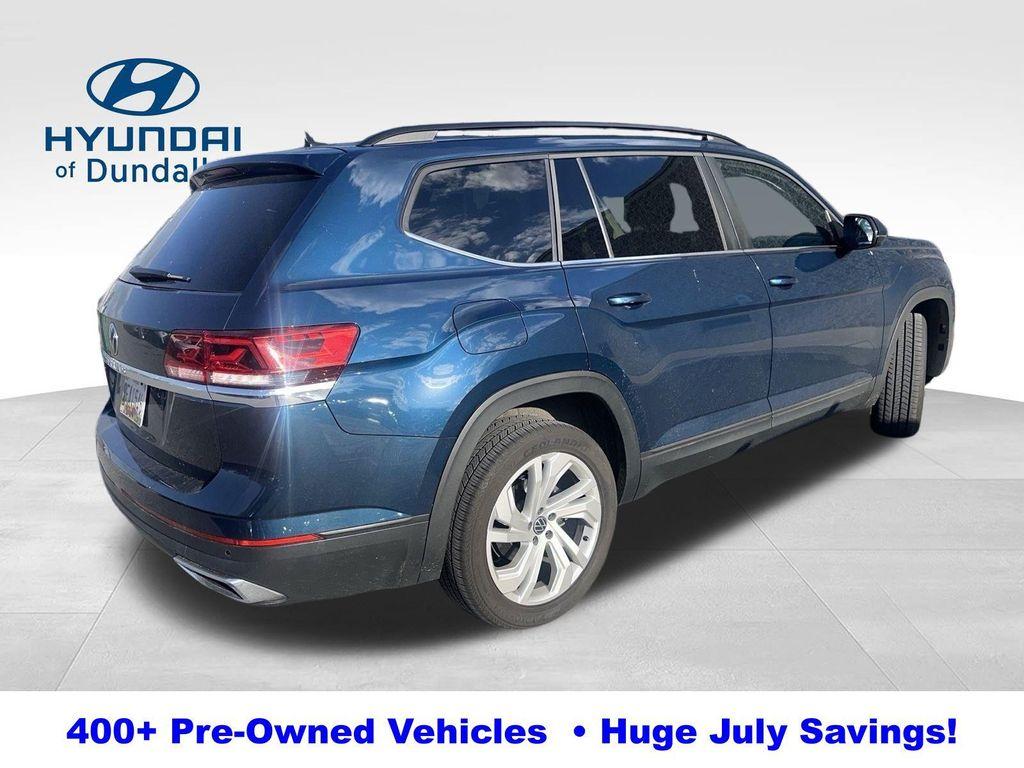used 2021 Volkswagen Atlas car, priced at $20,799