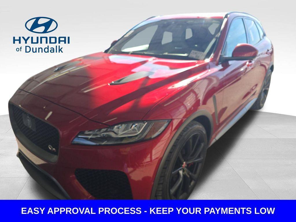 used 2020 Jaguar F-PACE car, priced at $34,000