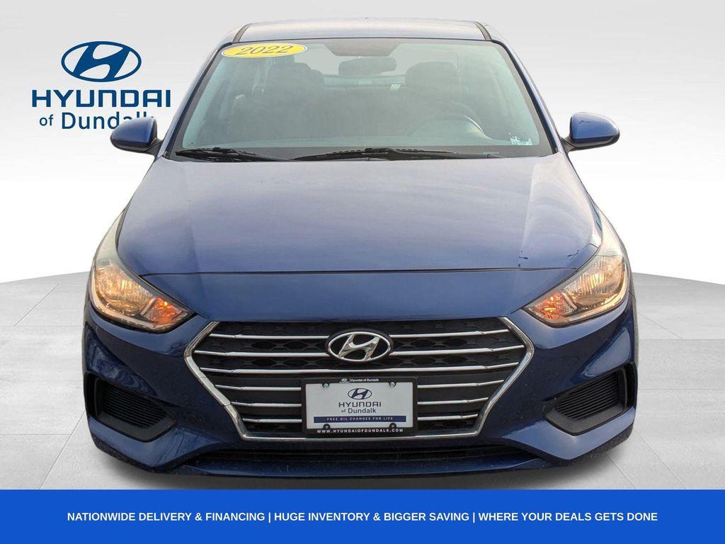 used 2022 Hyundai Accent car, priced at $11,000