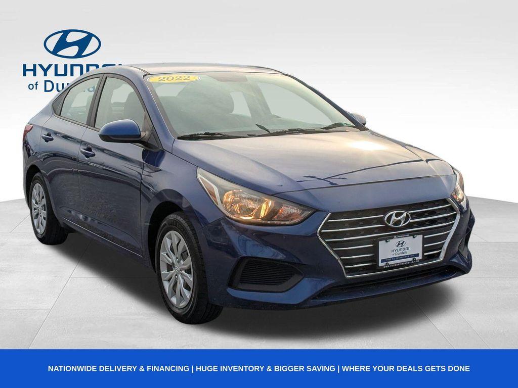 used 2022 Hyundai Accent car, priced at $11,000