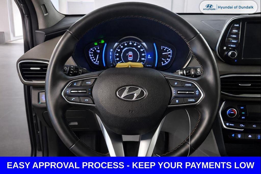 used 2019 Hyundai Santa Fe car, priced at $20,000