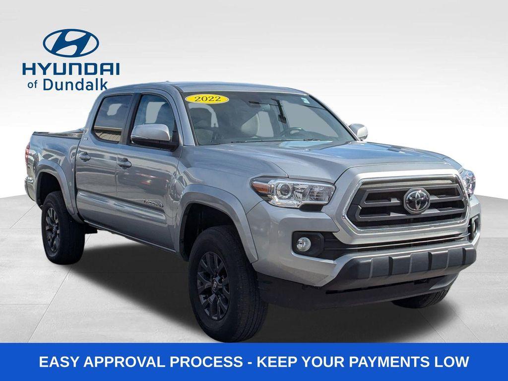 used 2022 Toyota Tacoma car, priced at $27,500