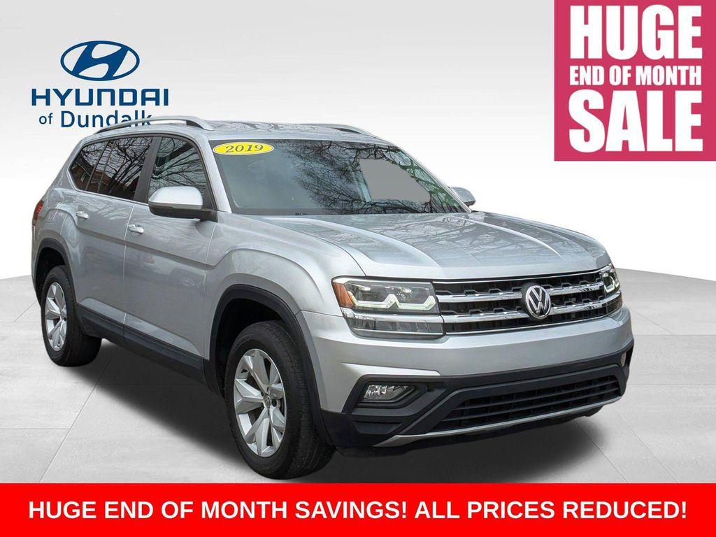 used 2019 Volkswagen Atlas car, priced at $15,750