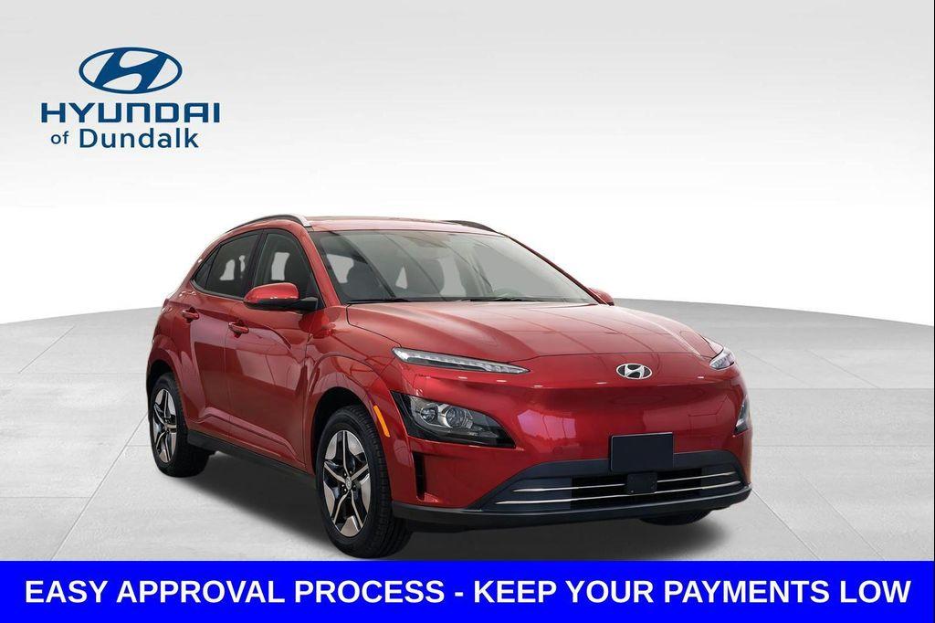 used 2023 Hyundai Kona EV car, priced at $15,000