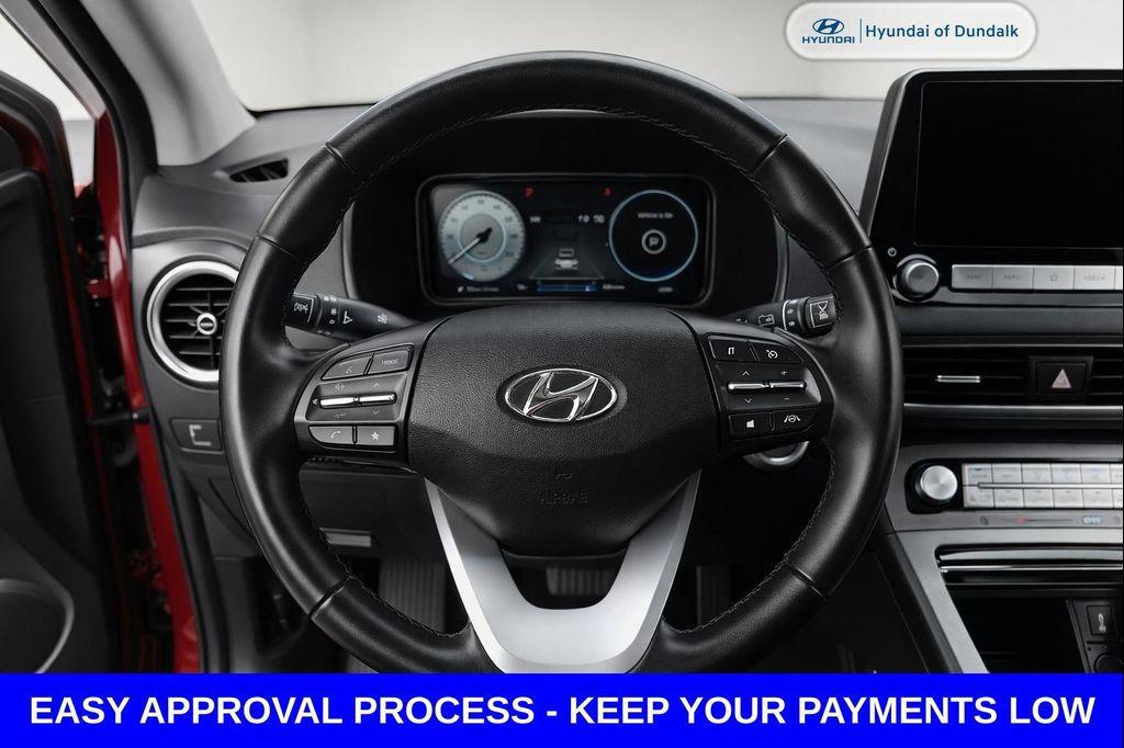 used 2023 Hyundai Kona EV car, priced at $15,000