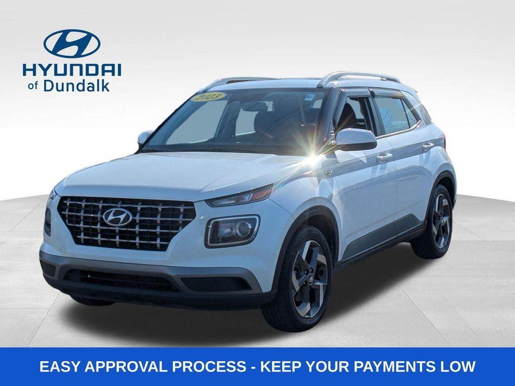 used 2023 Hyundai Venue car, priced at $15,000