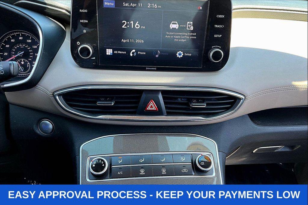 used 2022 Hyundai Santa Fe car, priced at $21,000