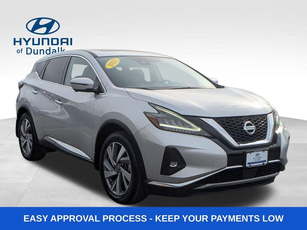 used 2021 Nissan Murano car, priced at $18,500