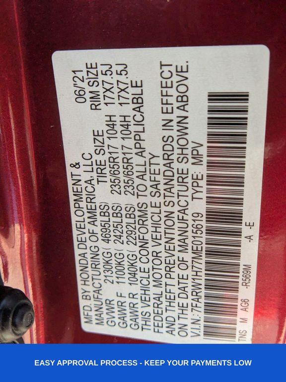 used 2021 Honda CR-V car, priced at $20,000