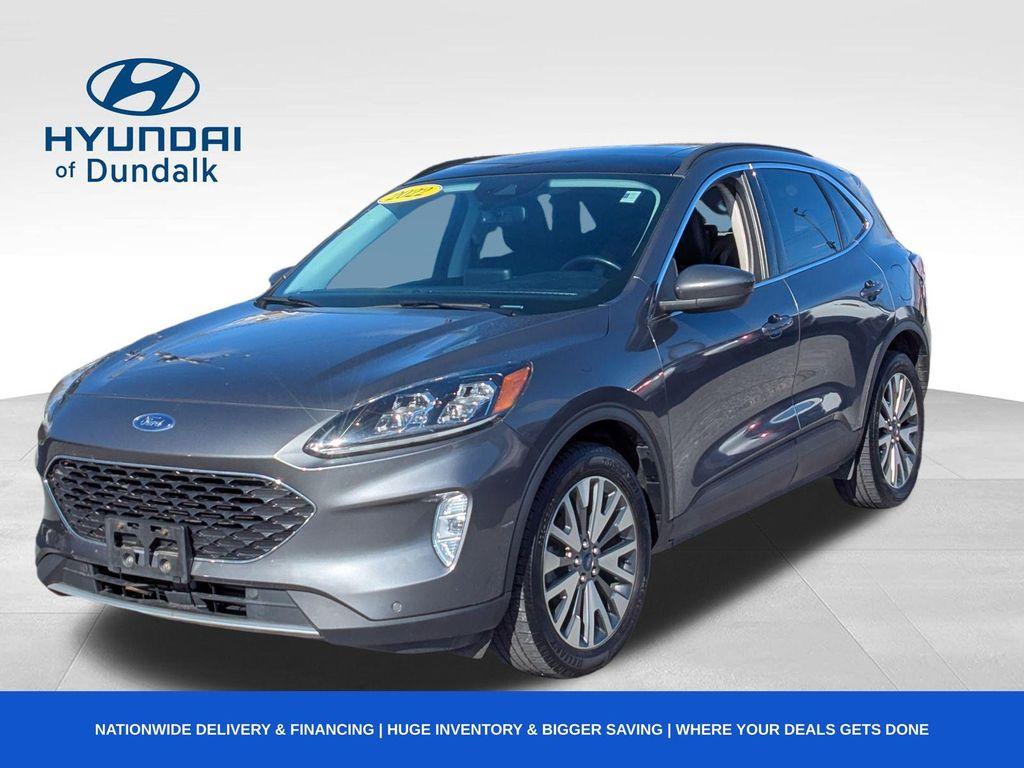 used 2022 Ford Escape car, priced at $17,500