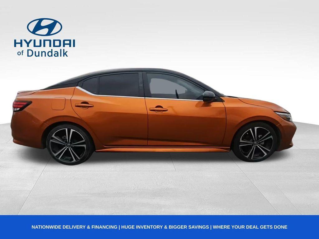 used 2021 Nissan Sentra car, priced at $15,500