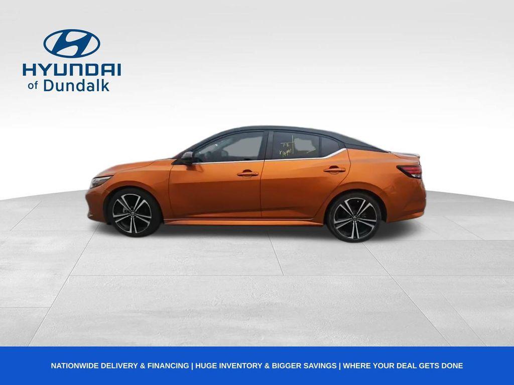 used 2021 Nissan Sentra car, priced at $15,500