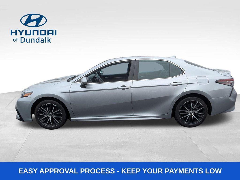 used 2022 Toyota Camry car, priced at $18,500
