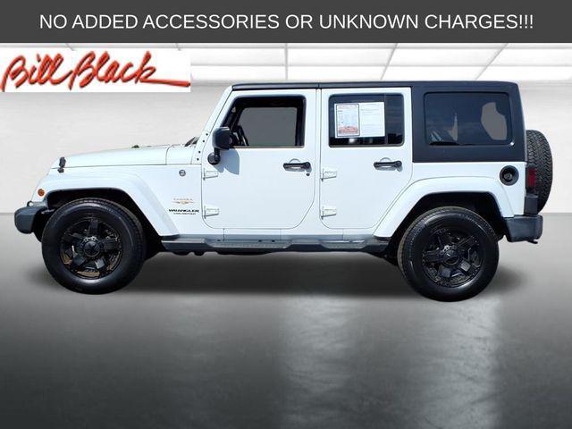 used 2015 Jeep Wrangler Unlimited car, priced at $14,878