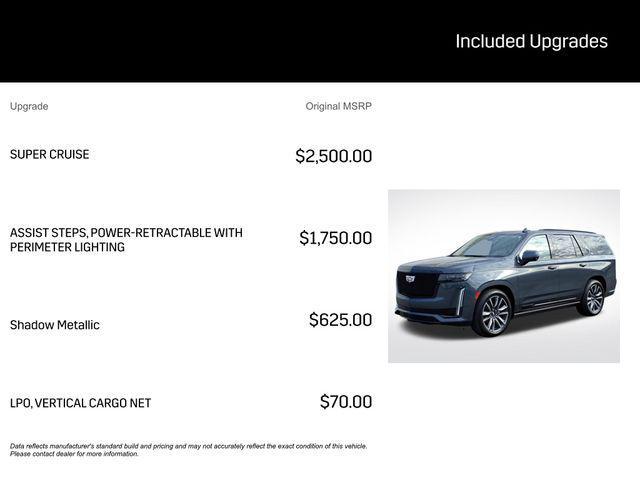 used 2021 Cadillac Escalade car, priced at $59,699