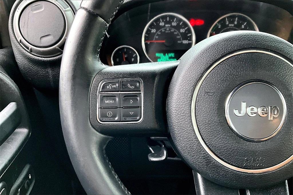 used 2017 Jeep Wrangler Unlimited car, priced at $19,995