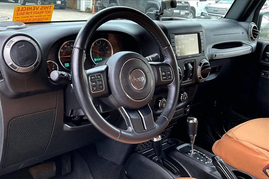 used 2017 Jeep Wrangler Unlimited car, priced at $19,995