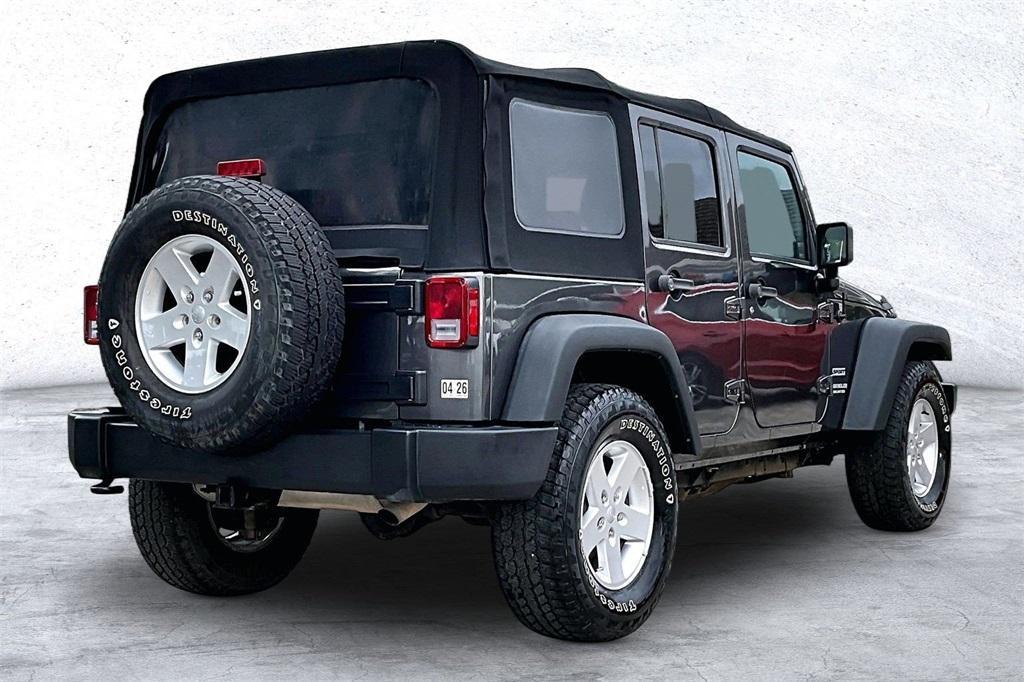 used 2017 Jeep Wrangler Unlimited car, priced at $19,995