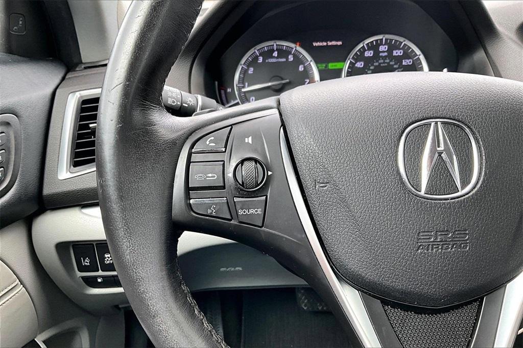 used 2015 Acura TLX car, priced at $10,995