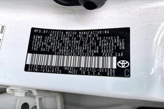 used 2020 Toyota Corolla car, priced at $17,500