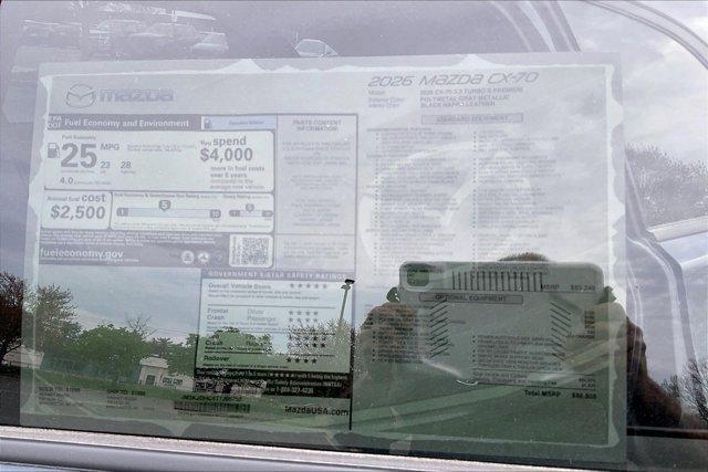 new 2026 Mazda CX-70 car, priced at $54,875