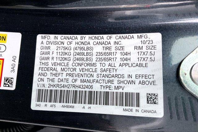 used 2024 Honda CR-V car, priced at $26,795